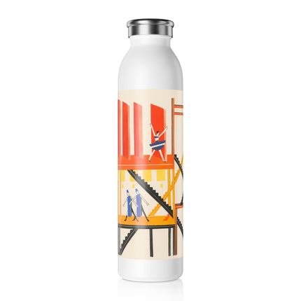 Maquettes de Théatre 4 by Alexandra Exter Slim Water Bottle