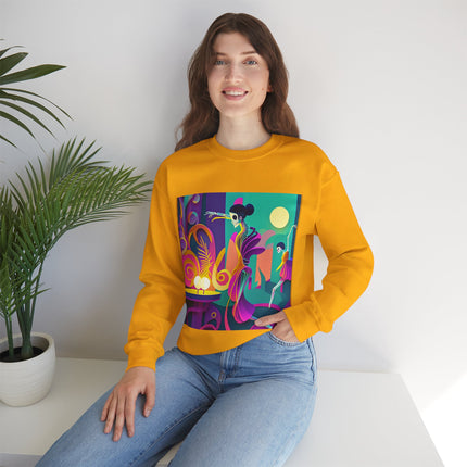 Dance of the Skeleton Ballerinas Unisex Heavy Blend™ Crewneck Sweatshirt
