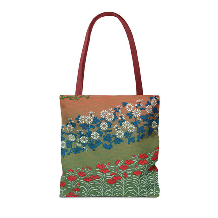 Japanese Flower Pattern II by G.A. Audsley Tote Bag (AOP)