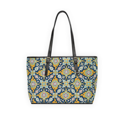 Arabesques by Émile Prisse d'Avennes PU Leather Shoulder Bag
