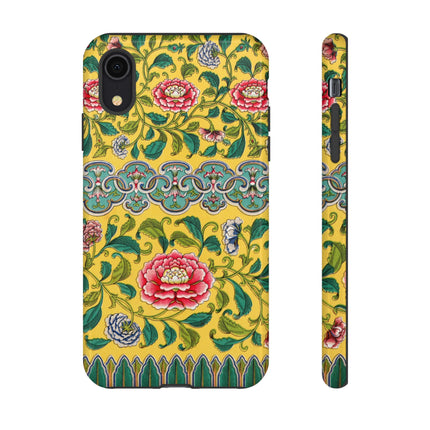 Chinese Floral Illustration by Owen Jones Phone Cases