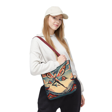 The Dragon Fairy of the Temple Tote Bag – Mythic Grace & Ancient Power