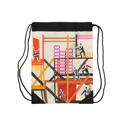Maquettes de Théatre 4 by Alexandra Exter Drawstring Bag
