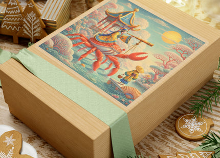 The Celestial Crab Navigator Kiss-Cut Stickers (4 Sizes)