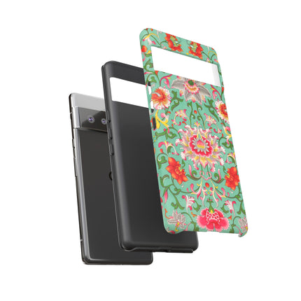 Colorful Floral Pattern by Owen Jones Phone Cases