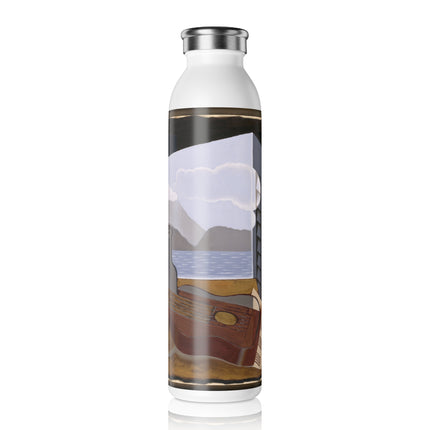 Open Window by Juan Gris Slim Water Bottle