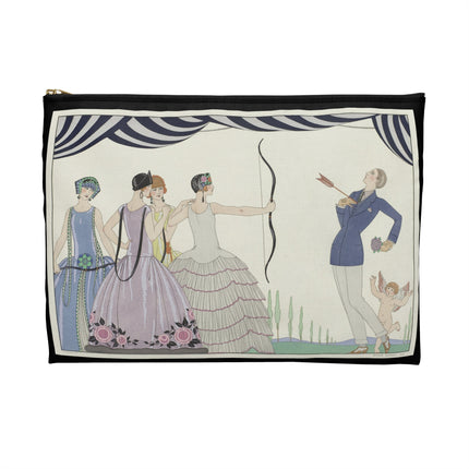 Visez au coeur, belles dames! by George Barbier Accessory Pouch