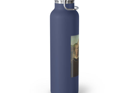 American Gothic by Grant Wood Copper Vacuum Insulated Bottle, 22oz