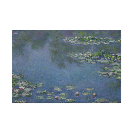 Water Lilies by Claude Monet Matte Canvas, Stretched, 0.75"