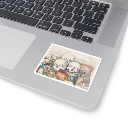 The Three Skulls by Paul Cézanne Kiss-Cut Stickers (4 Sizes)