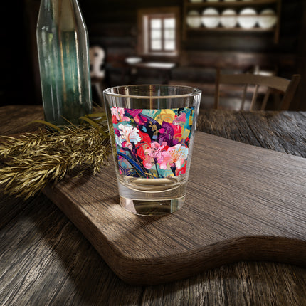 Ethereal Irises Shot Glass, 1.5oz