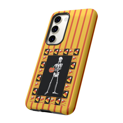 Candy Corn Skeleton Phone Cases