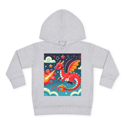 Starry Sky Dragon Toddler Pullover Fleece Hoodie