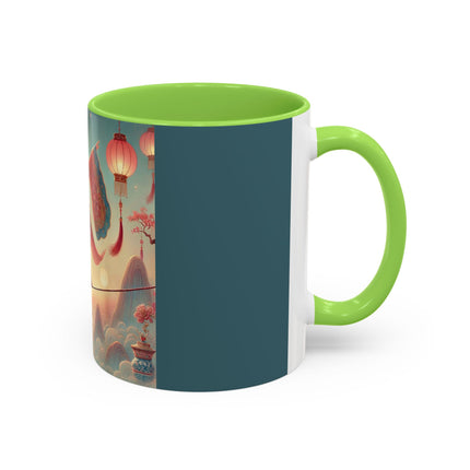 The Lantern Walker Colorful Mugs (11oz, 15oz)