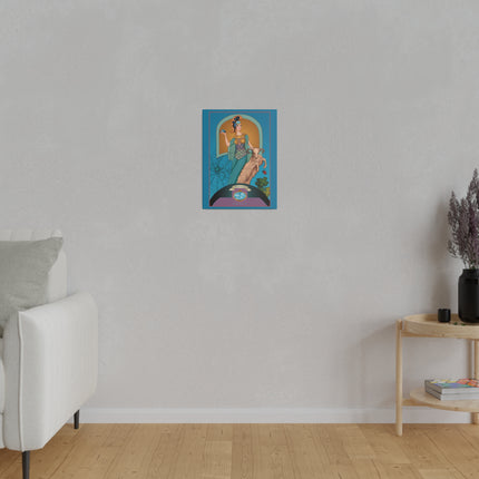 March & Aquamarine – Sofia Chiostri’s Oceanic Gem Portrait