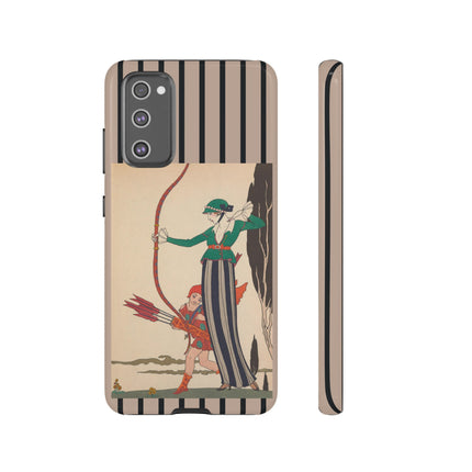 L'Arc Rouge by George Barbier Phone Cases
