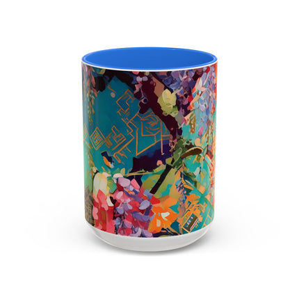 Golden Wisteria Symphony Colorful Mugs (11oz, 15oz)