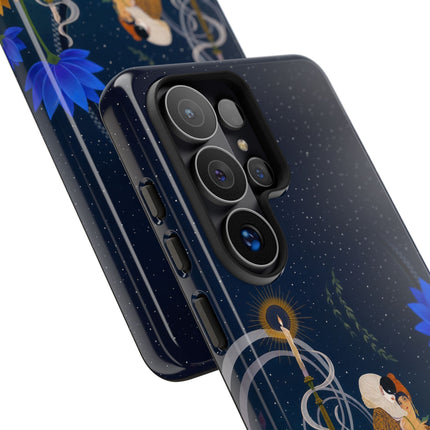 🌙🕯️ The Lady Of The Midnight Garden Phone Case – Art Deco Nocturne