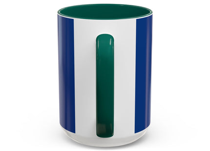 Valkyrie Descending Through Storm Colorful Mugs (11oz, 15oz)