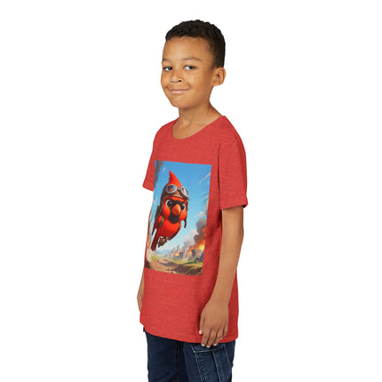 Cardinal Dive Bomber Youth Short Sleeve Tee