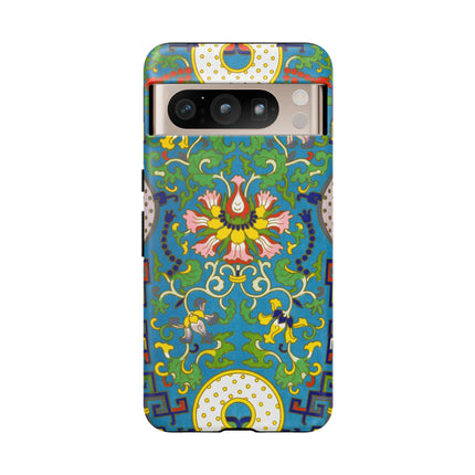 Chinese Floral Illustration by Owen Jones Phone Cases