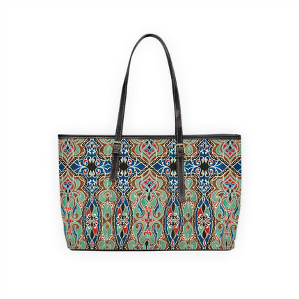 Arabian Ornament by Elizabeth A. Nedwill PU Leather Shoulder Bag