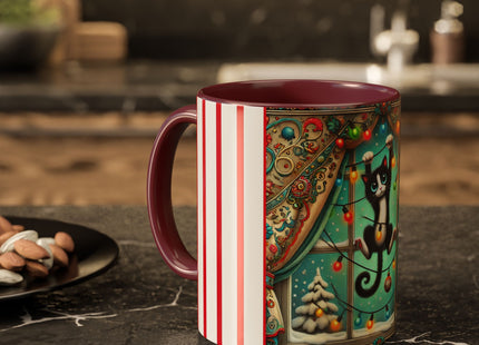 Mischief in Tinselland Colorful Mugs (11oz, 15oz)