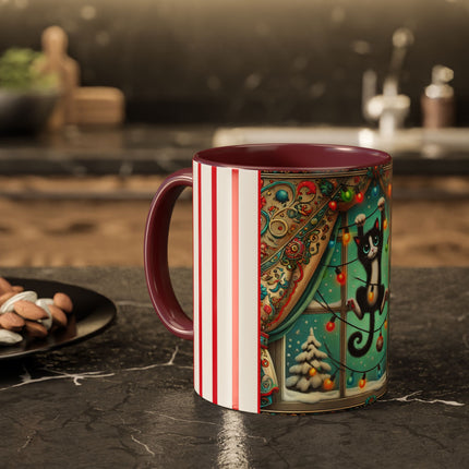 Mischief in Tinselland Colorful Mugs (11oz, 15oz)