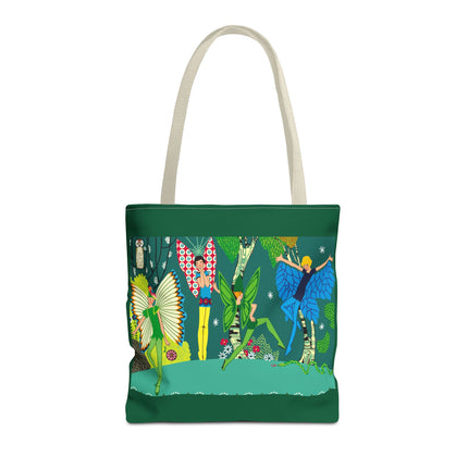 Enchanting Fairies of A Midsummer Night's Dream Tote Bag (AOP)