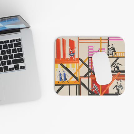 Maquettes de Théatre 4 by Alexandra Exter Mouse Pad, Rectangle