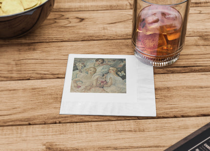 Les Femmes Fatales by Gerda White Coined Napkins