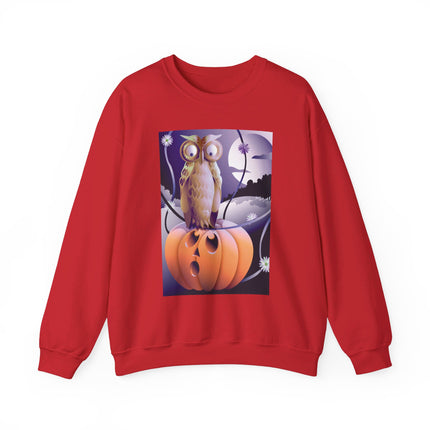 The Startled Pumpkin Unisex Heavy Blend™ Crewneck Sweatshirt