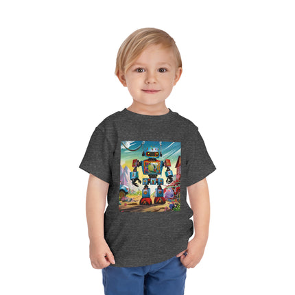 The Rusty Robot Toddler Short Sleeve Tee