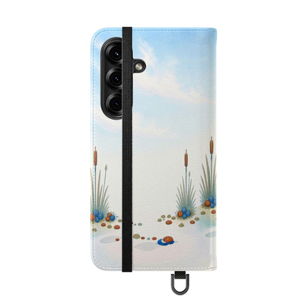 🧚🦋 The Jeweled Wing Fairy Flip Case – Art Deco Fairy Fantasy
