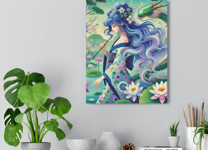 Fairy of the Koi Pond Giclée Art Print