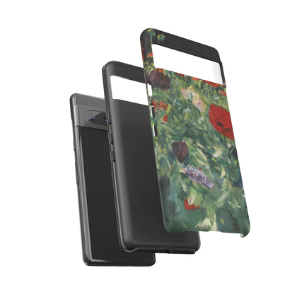 Poppies (A Study of Poppies for Carnation, Lily, Lily, Rose) by John Singer Sargent Phone Cases