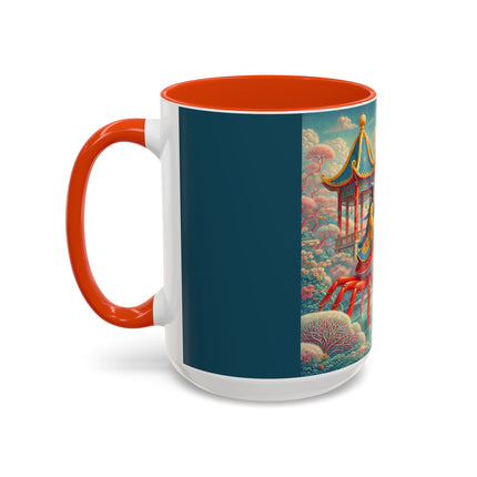 The Celestial Crab Navigator Colorful Mugs (11oz, 15oz)