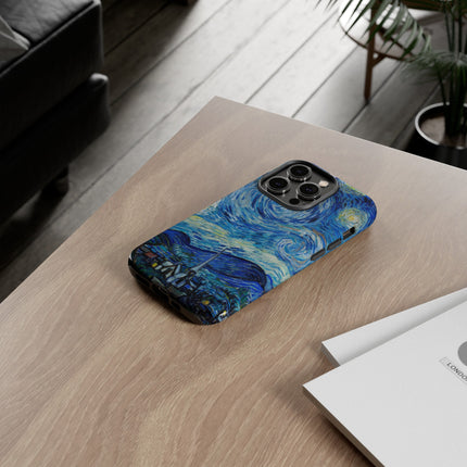 The Starry Night by Vincent Van Gogh Phone Cases