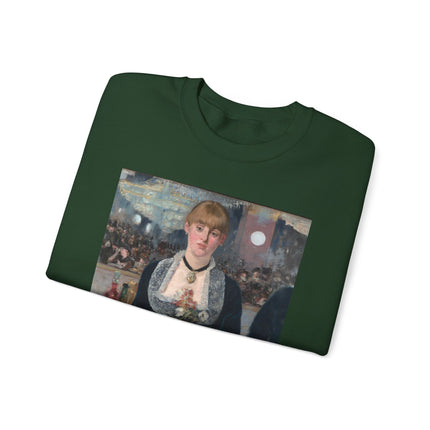 A Bar at the Folies-Bergère by Edouard Manet Heavy Blend™ Crewneck Sweatshirt