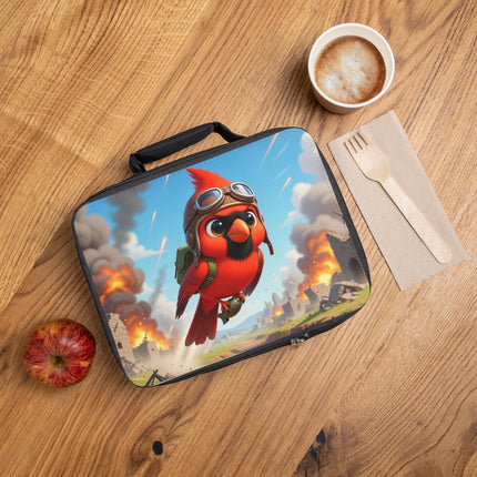 The Cardinal Dive Bomber Lunch Bag – Bold Flight & Fearless Adventure