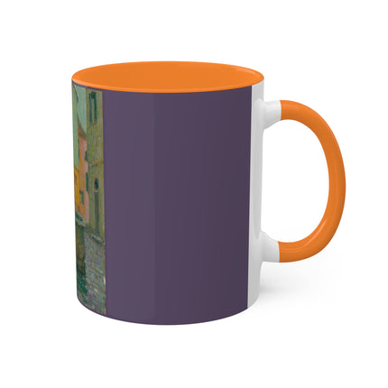 La Fontaine, Saint-Paul De Vence by Henri Le Sidaner Colorful Mug