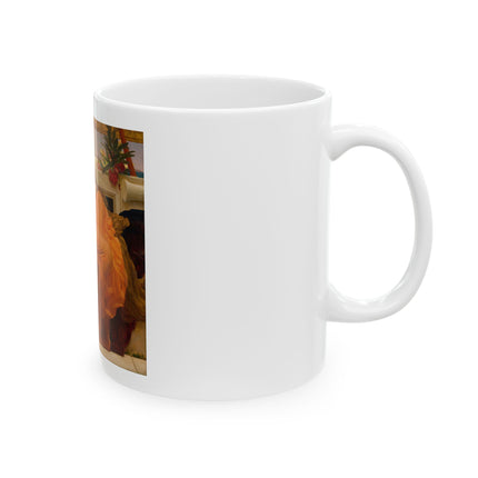 Flaming June by Frederic Leighton Ceramic Mug (11oz, 15oz)