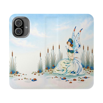 🧚🦋 The Jeweled Wing Fairy Flip Case – Art Deco Fairy Fantasy