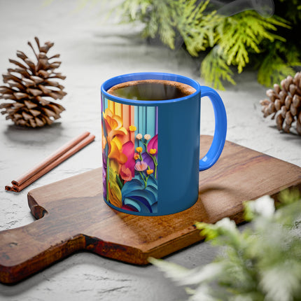 The Graceful Freesia Colorful Mugs (11oz, 15oz)