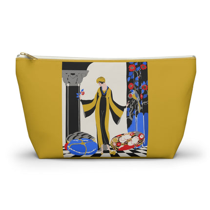 Art Deco Flapper Cosmetic Bag – Elegant Glamour & Timeless Style