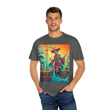 Skeleton Crew of the Misty Seas Unisex Garment-Dyed T-shirt