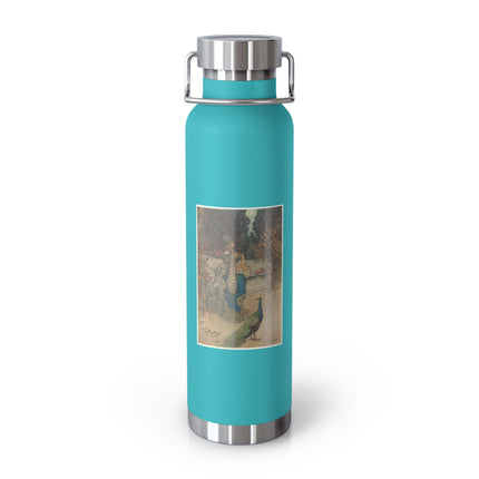 Preziosa in the Garden by Warwick Goble Copper Vacuum Insulated Bottle, 22oz