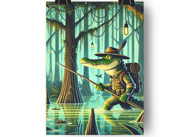 Swamp Stalker Giclée Art Print