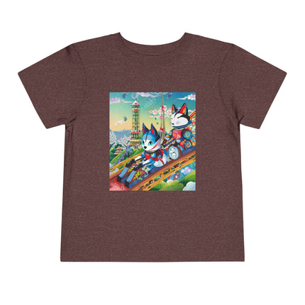 Kitsune Carnival Toddler Short Sleeve Tee