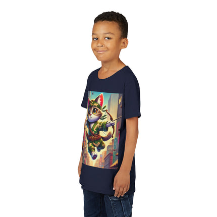 Archer Cat Youth Short Sleeve Tee